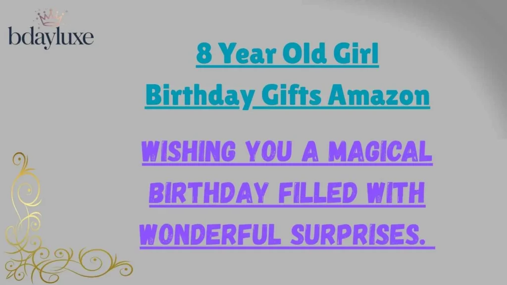 8 Year Old Girl Birthday Gifts Amazon