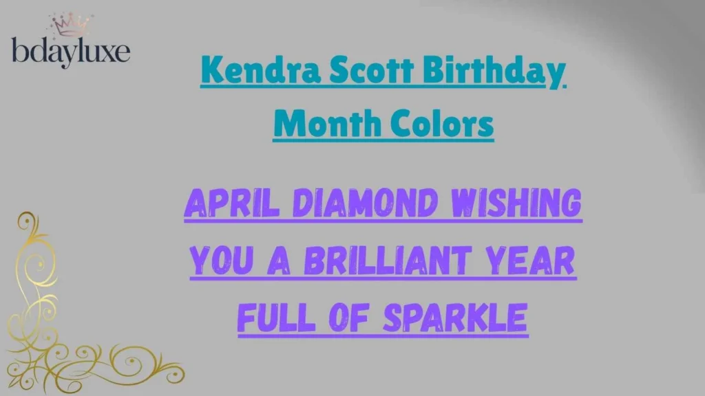 Kendra Scott Birthday Month Colors
