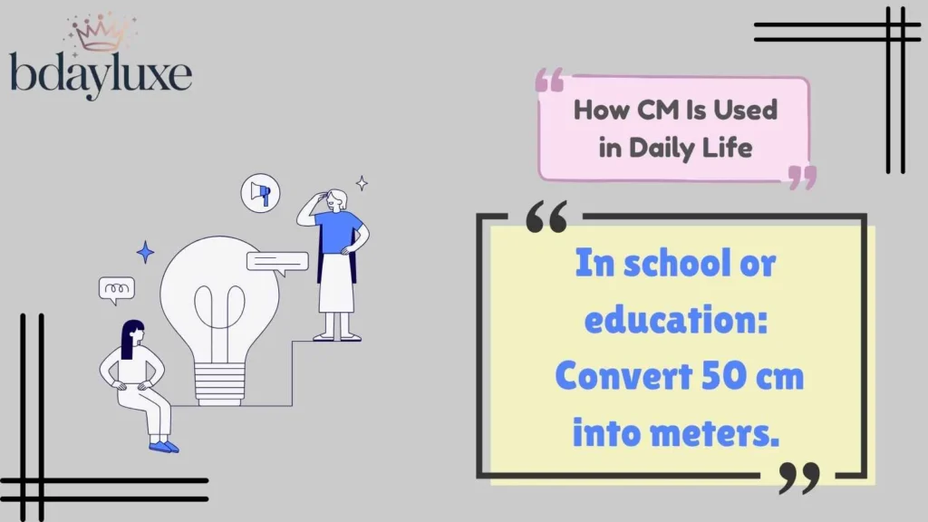 How CM Is Used in Daily Life