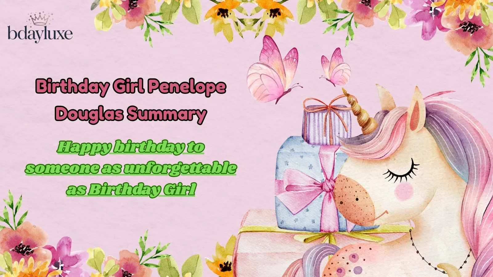 Birthday Girl Penelope Douglas Summary