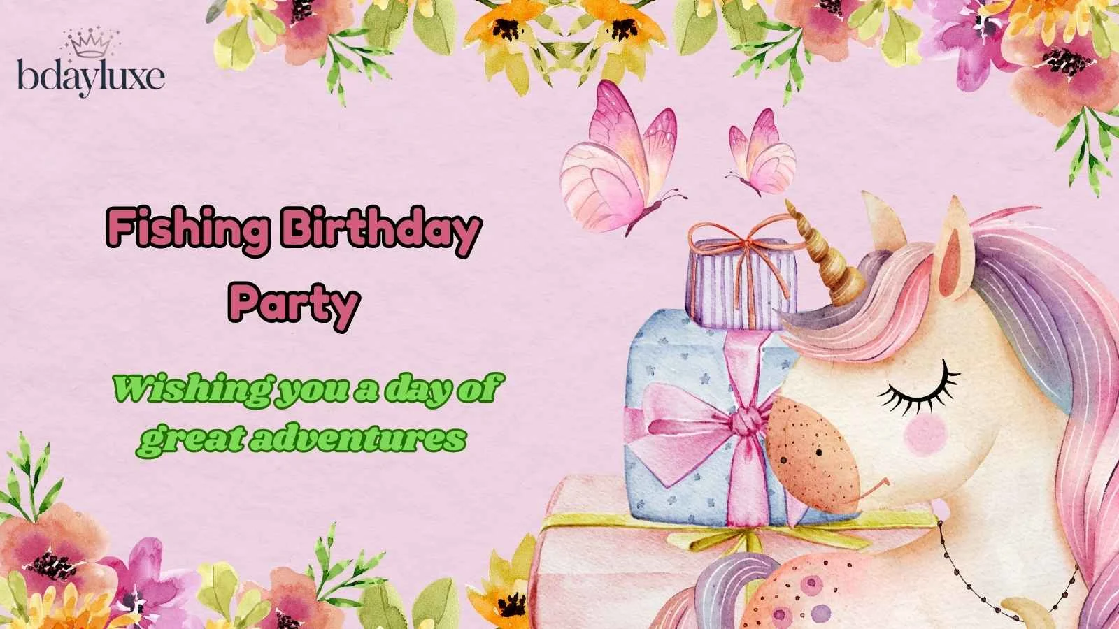 Fishing Birthday Party