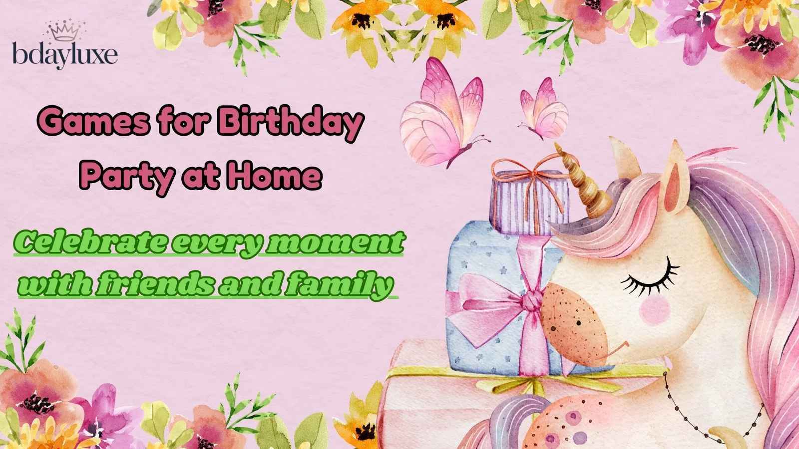 Games for Birthday Party at Home