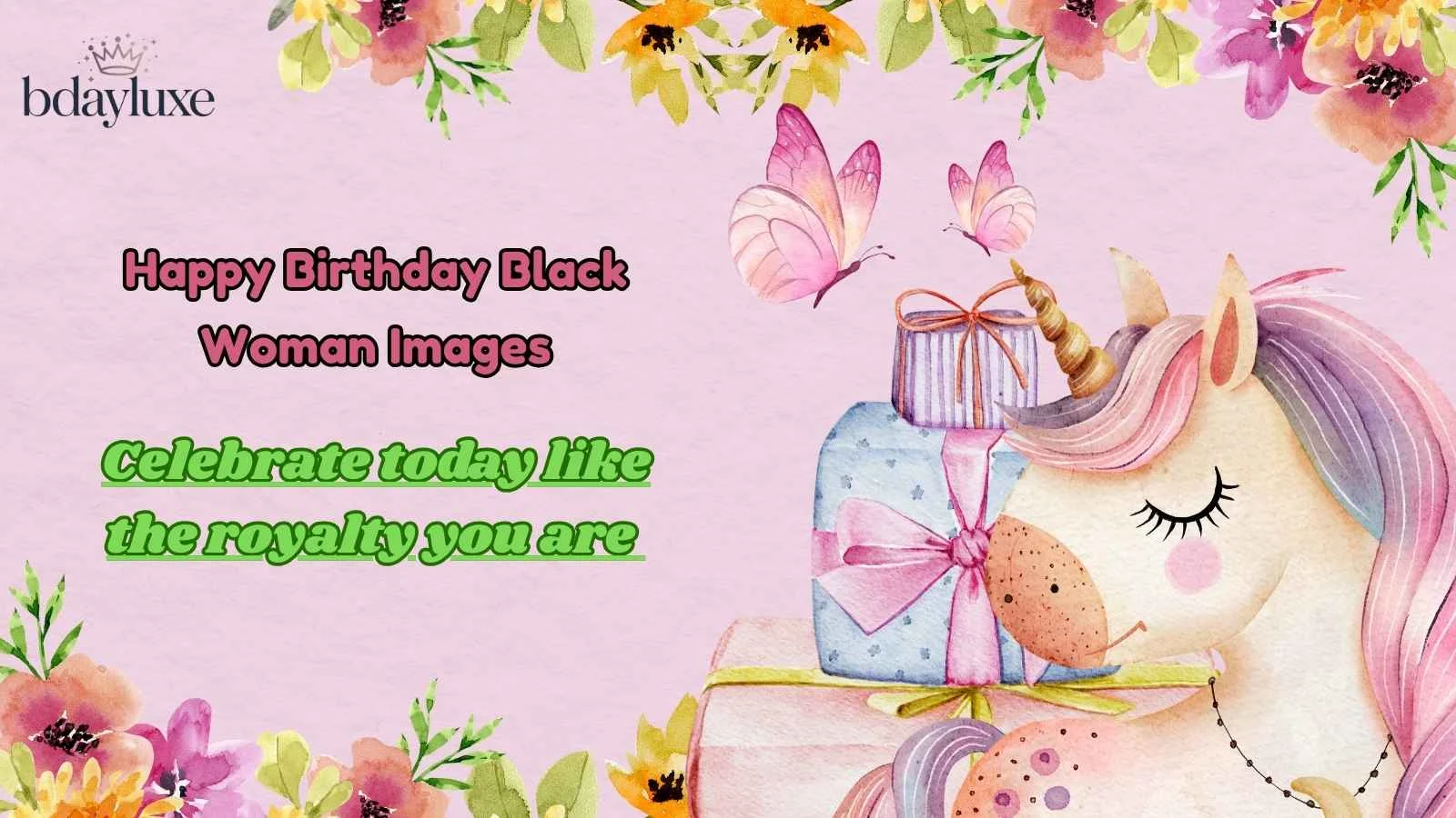 Happy Birthday Black Woman Images