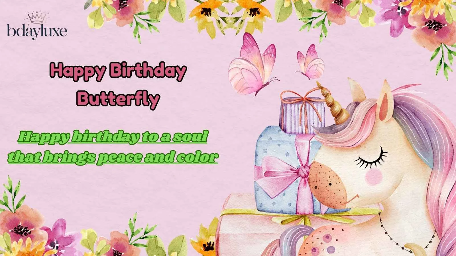 Happy Birthday Butterfly