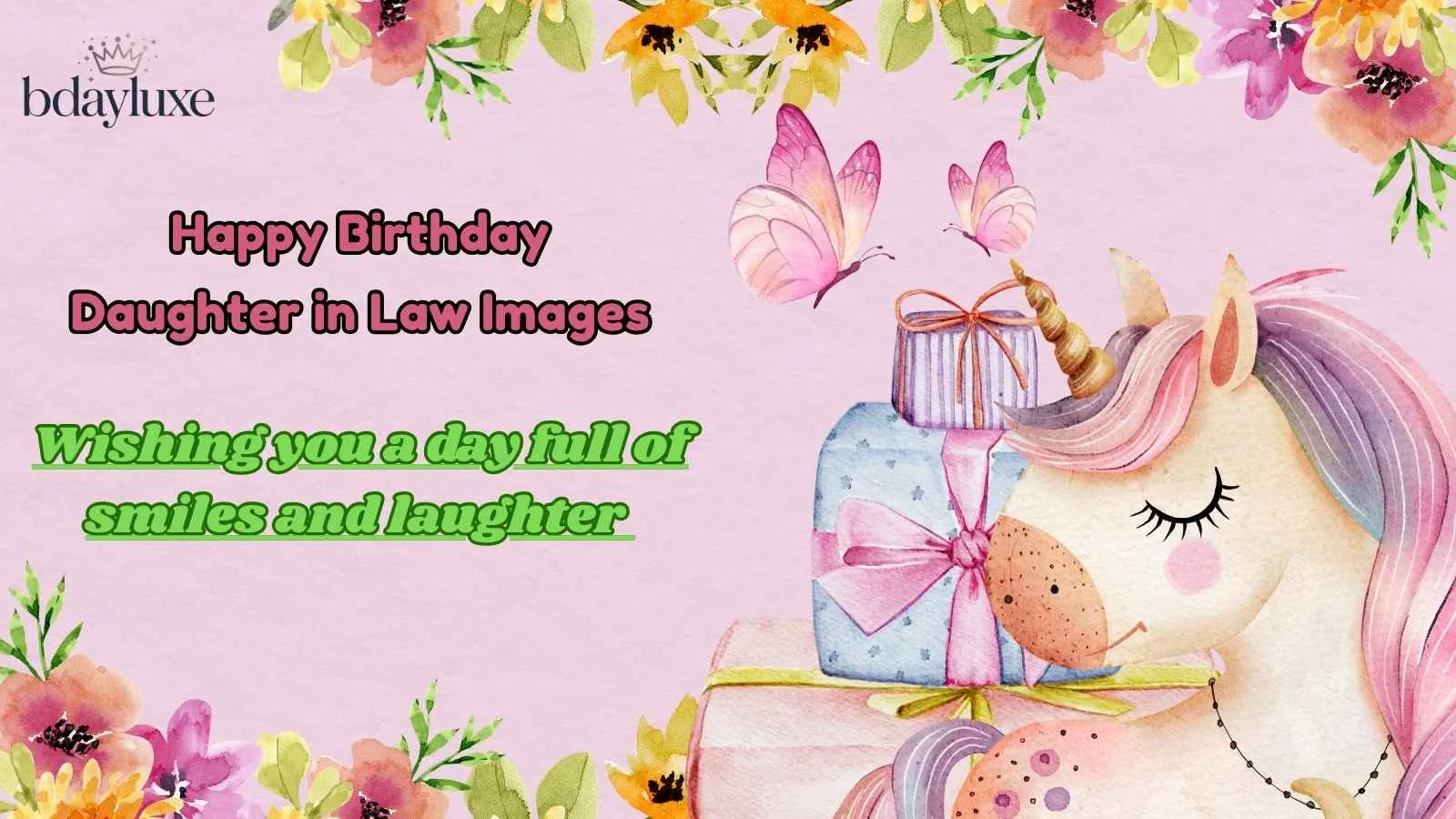 Happy Birthday Daughter in Law Images