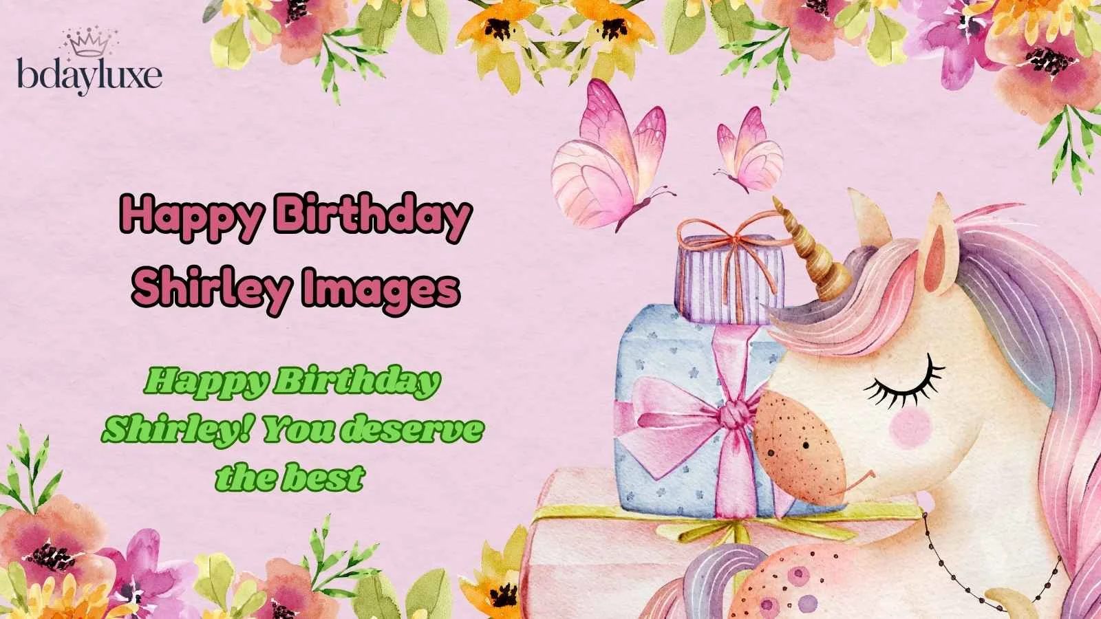 Happy Birthday Shirley Images