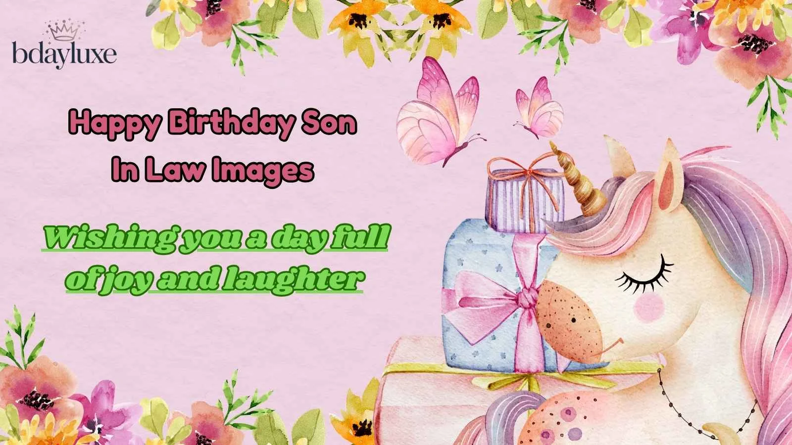 Happy Birthday Son In Law Images