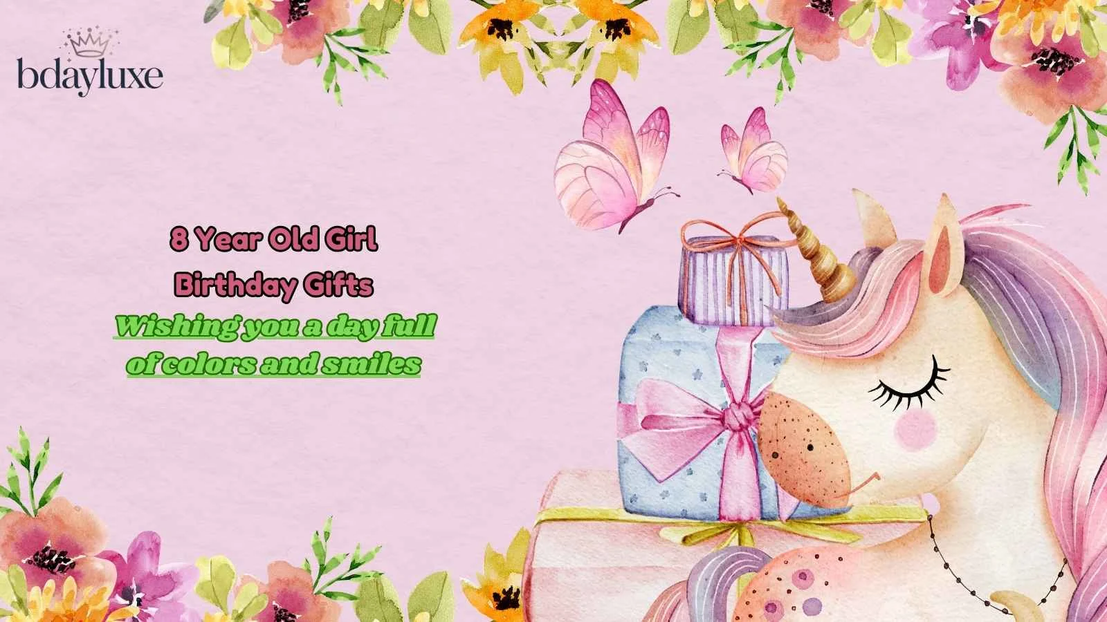 8 Year Old Girl Birthday Gifts