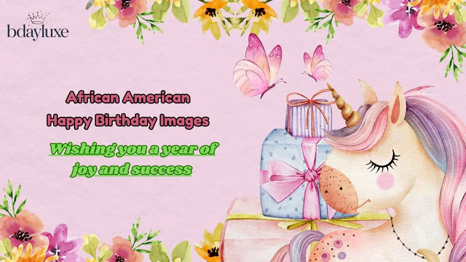 African American Happy Birthday Images