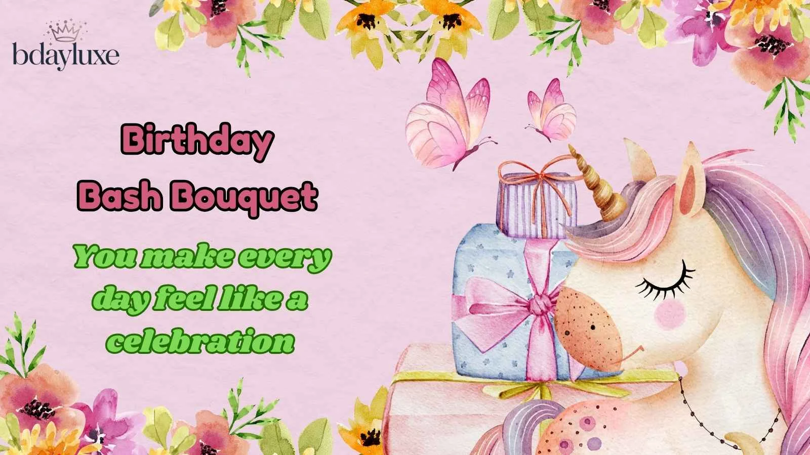 Birthday Bash Bouquet