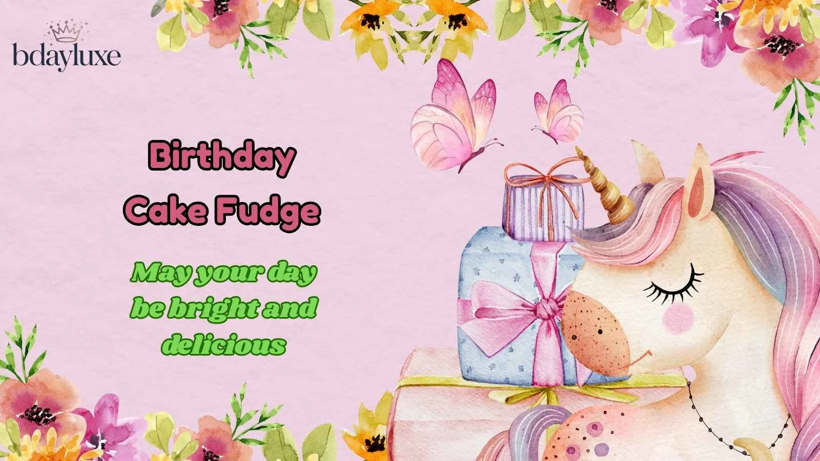 Birthday Cake Fudge