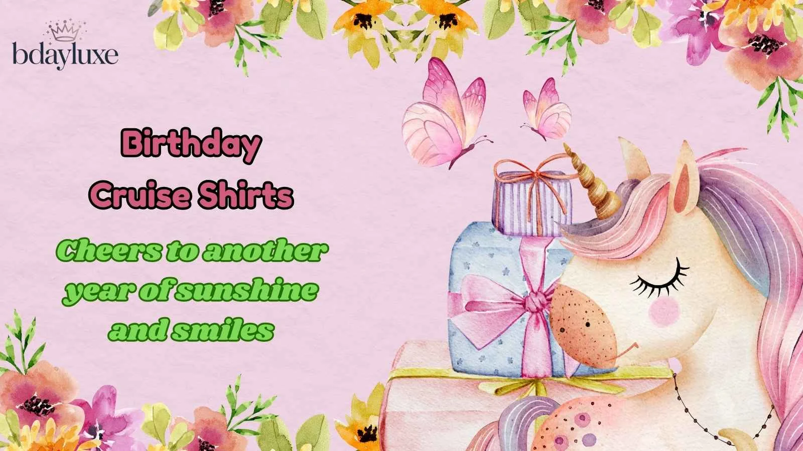 Birthday Cruise Shirts