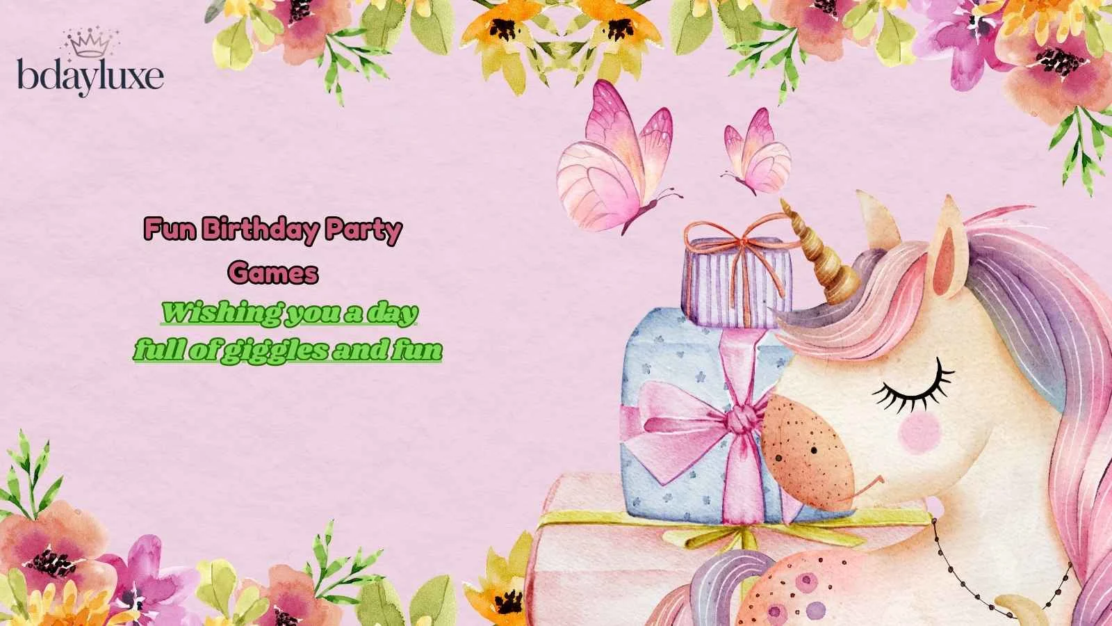 Fun Birthday Party Games