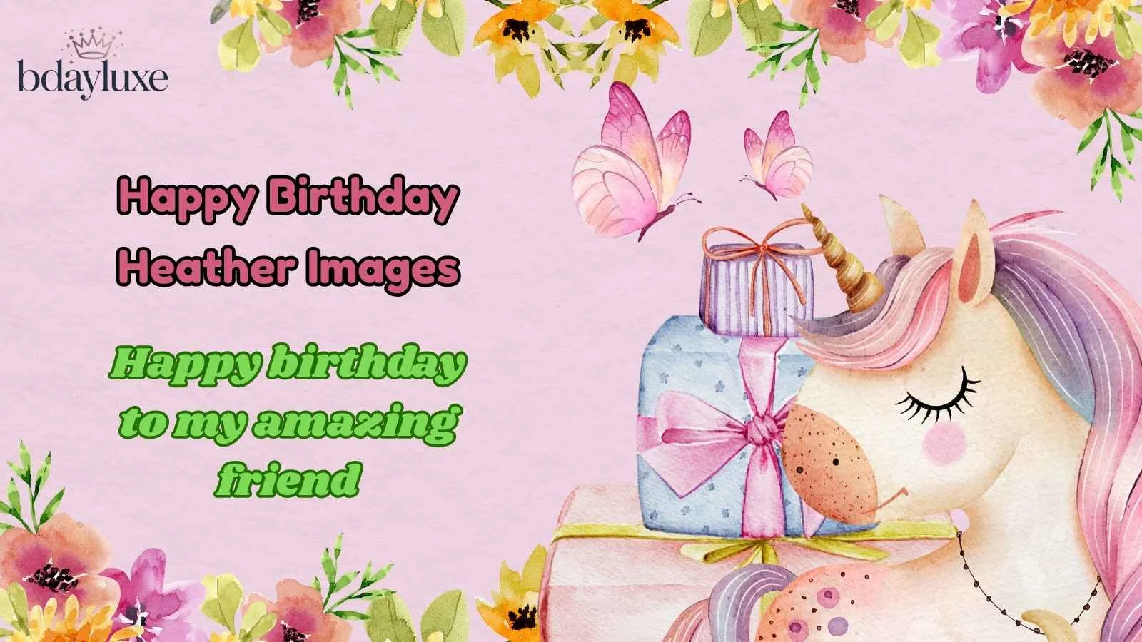 Happy Birthday Heather Images