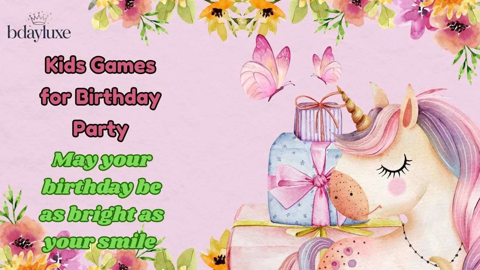 Kids Games for Birthday Party