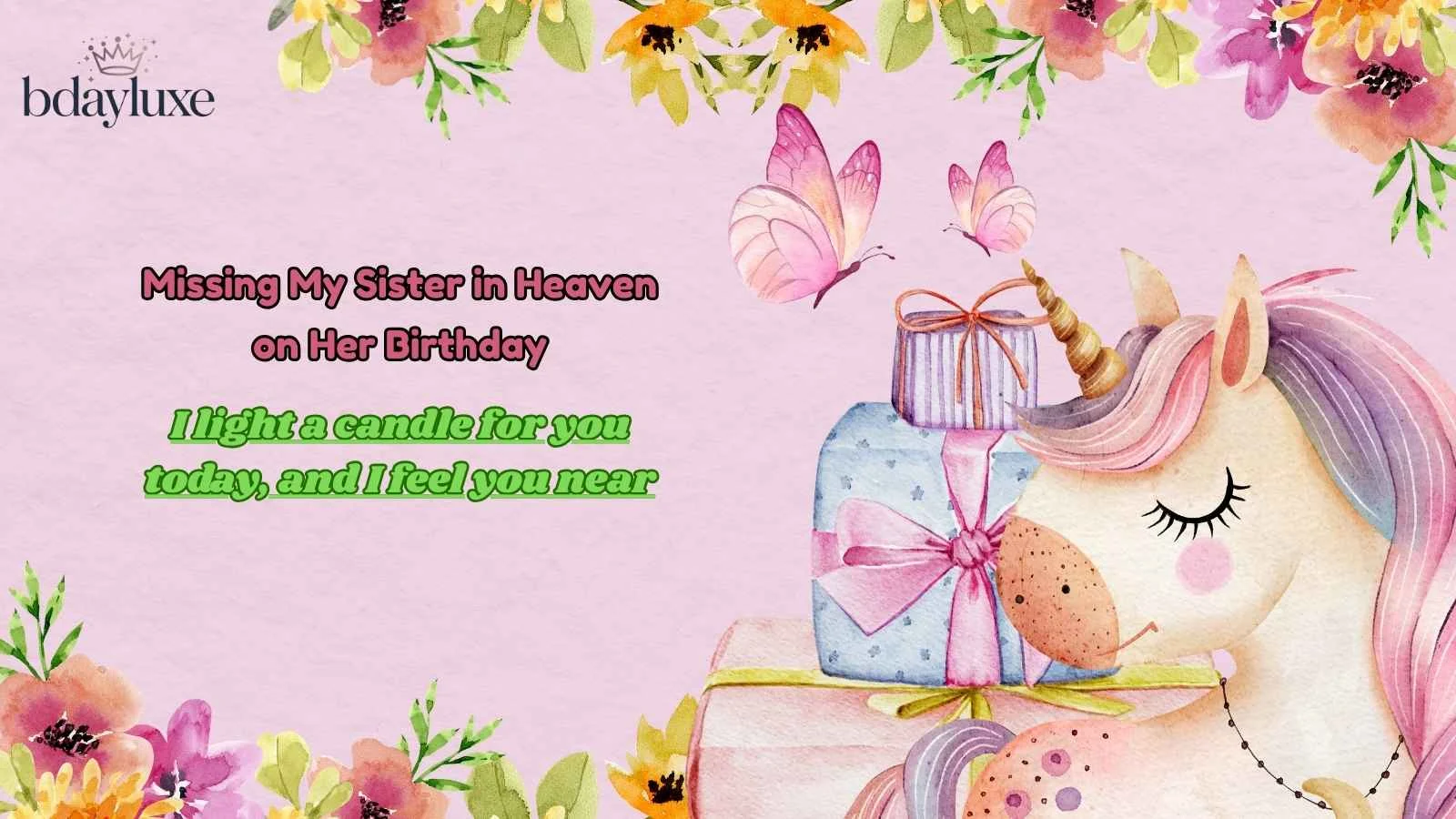 Missing My Sister in Heaven on Her Birthday