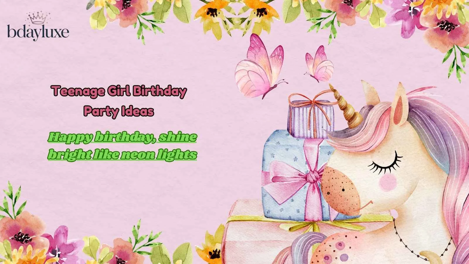 Teenage Girl Birthday Party Ideas