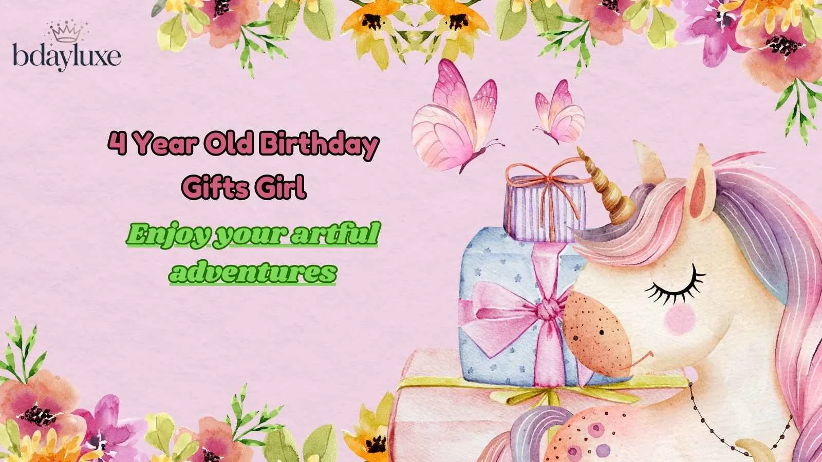 4 Year Old Birthday Gifts Girl