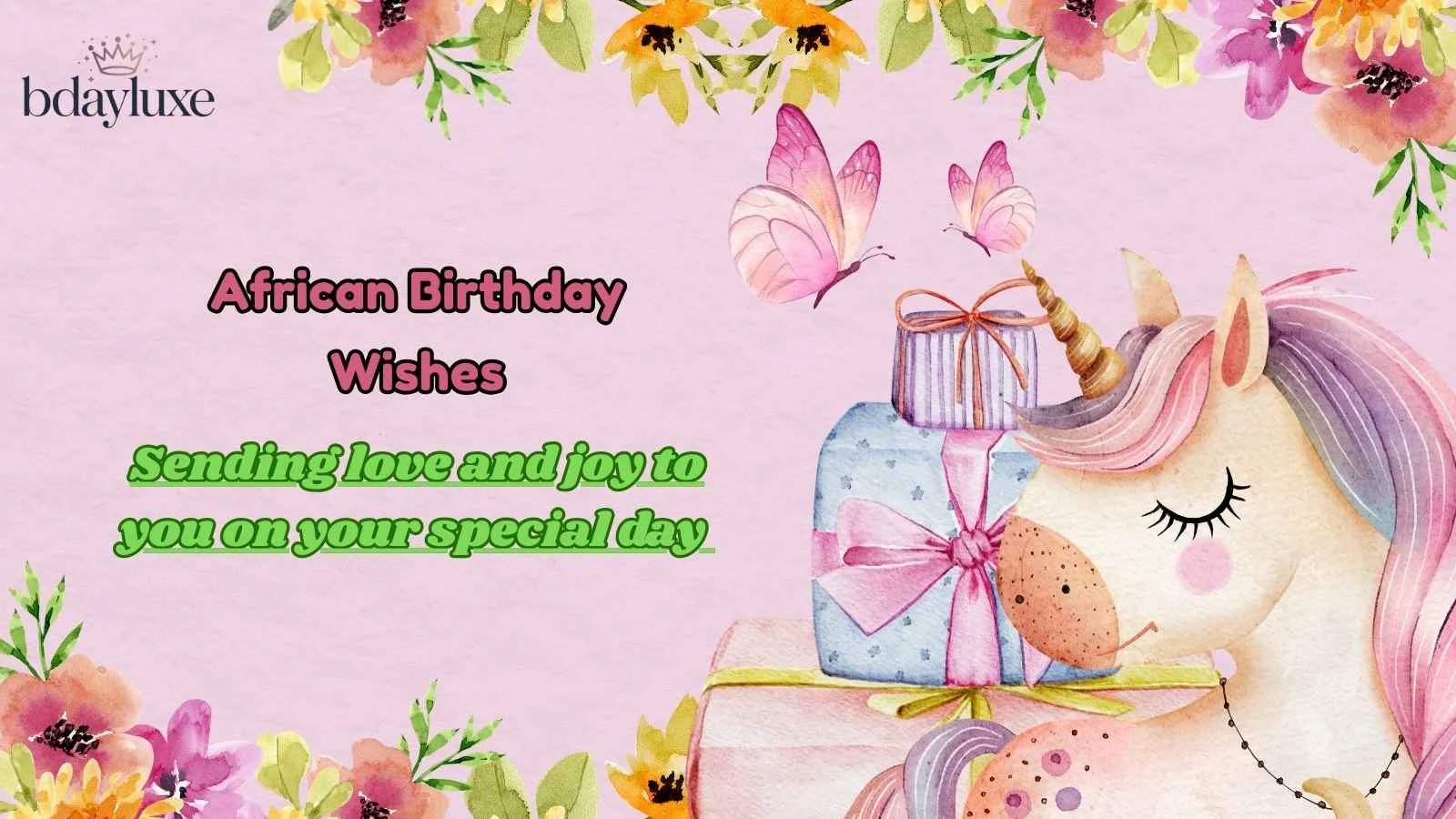 African Birthday Wishes