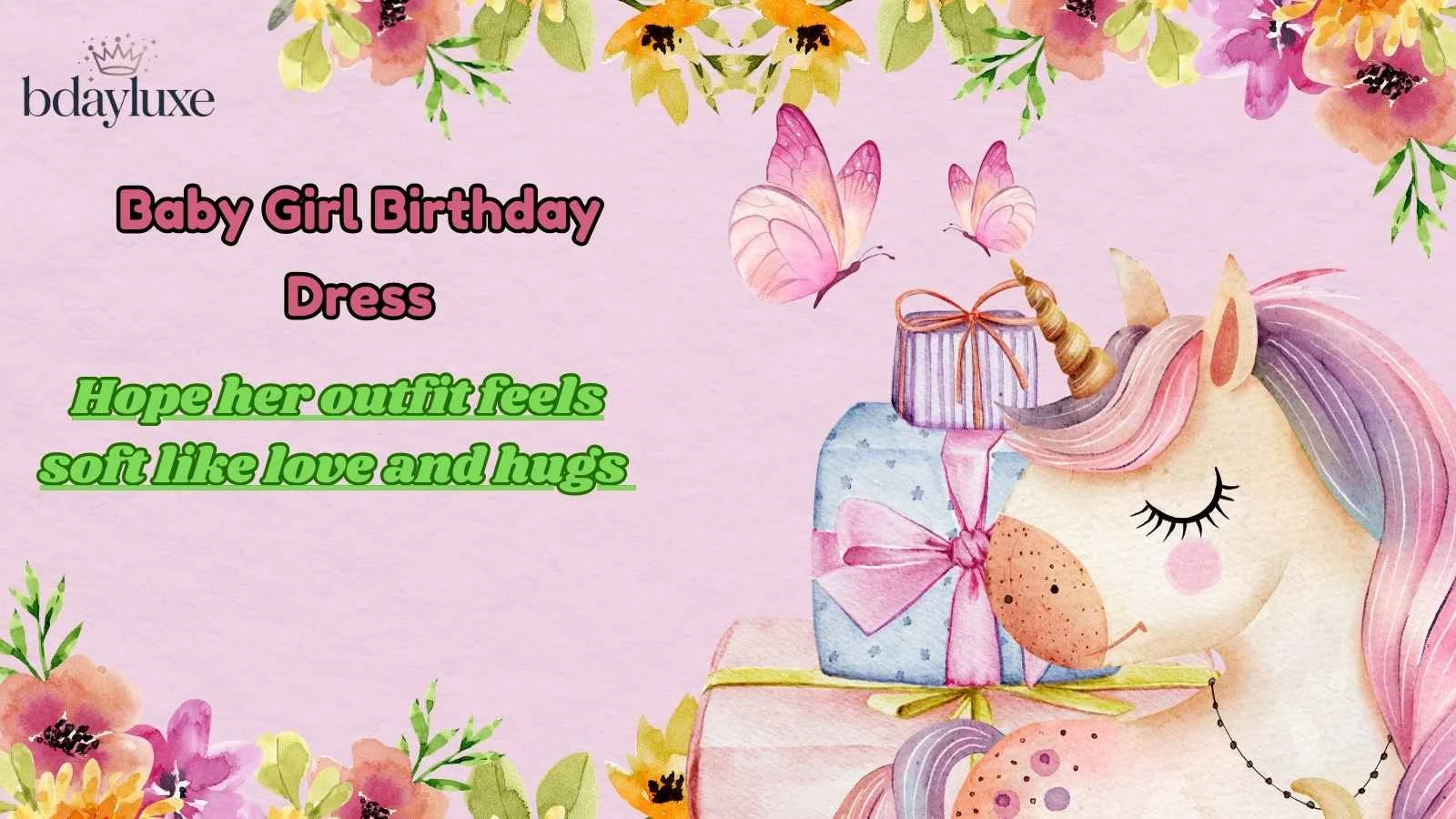Baby Girl Birthday Dress