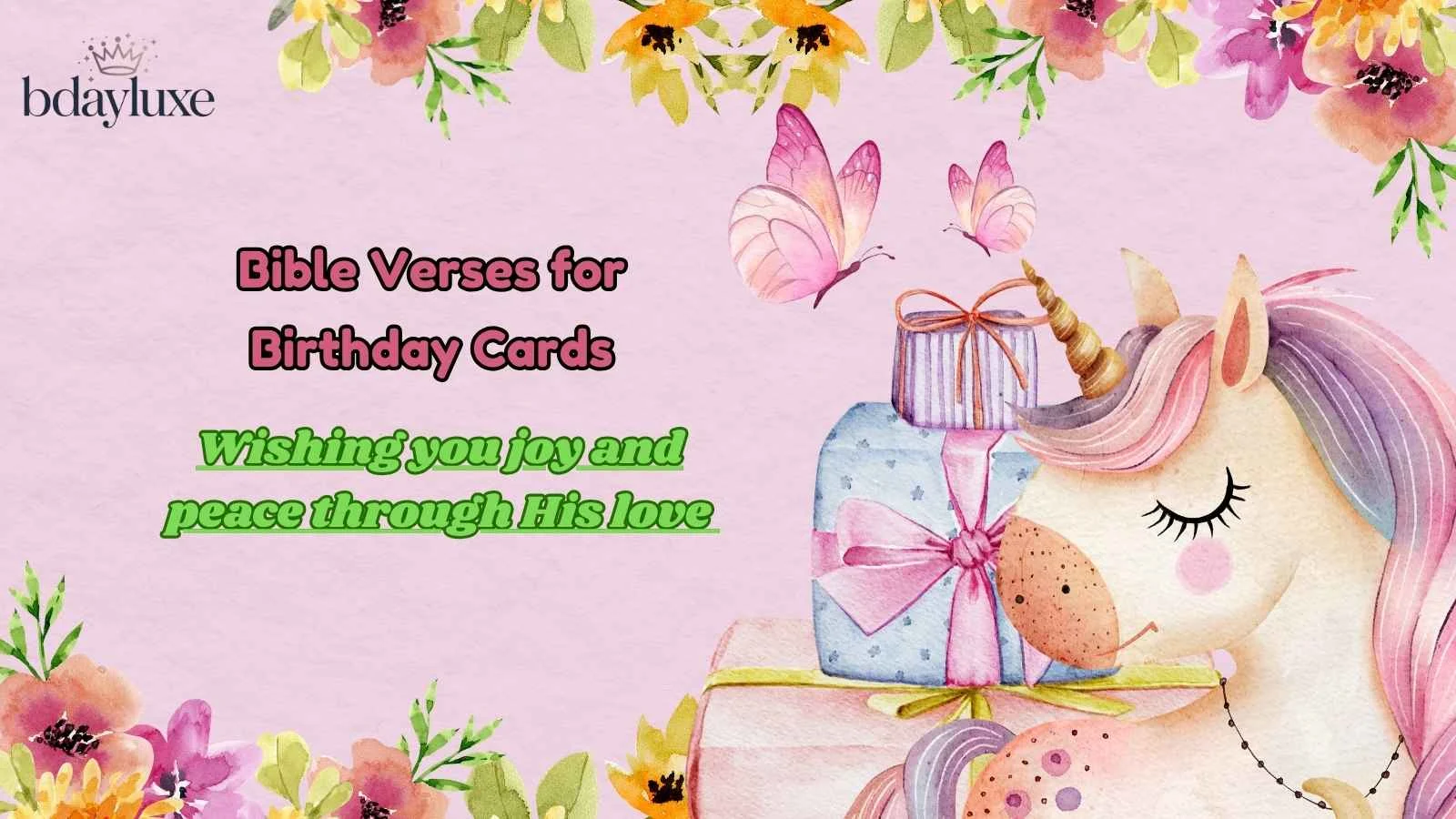 Bible Verses for Birthday Cards