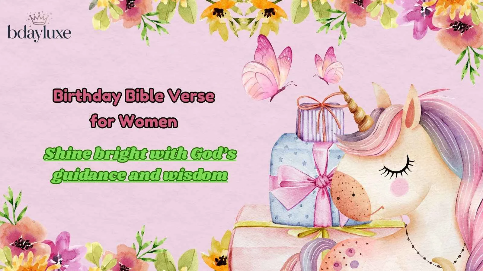 Birthday Bible Verse for Women