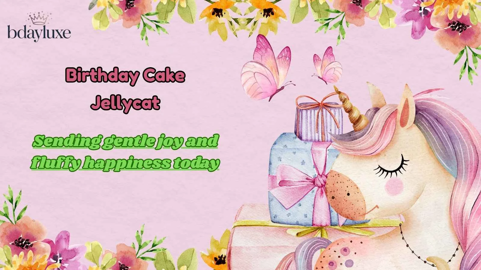 Birthday Cake Jellycat