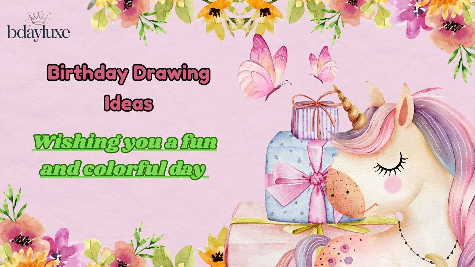 Birthday Drawing Ideas