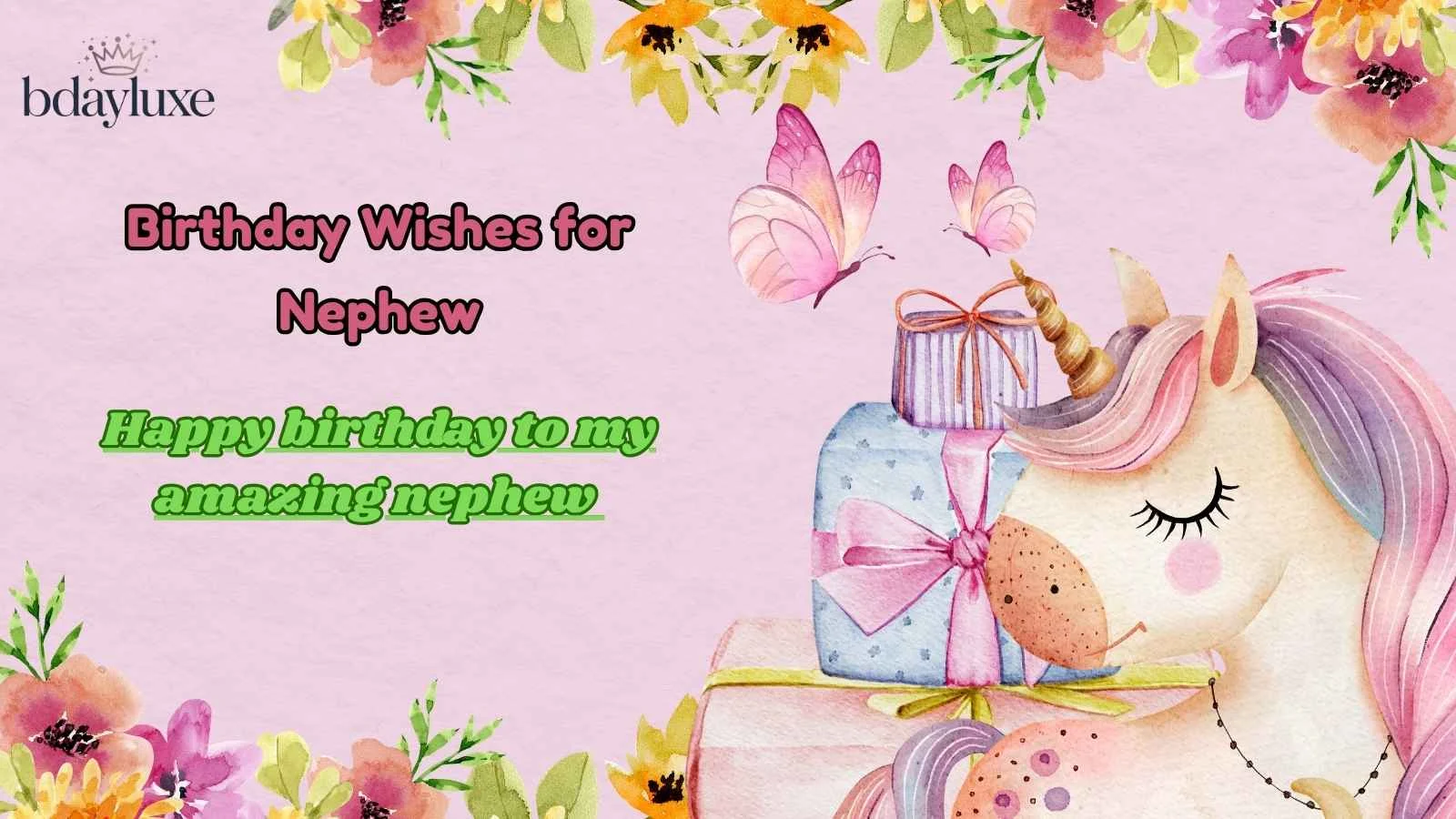 Birthday Wishes for Nephew