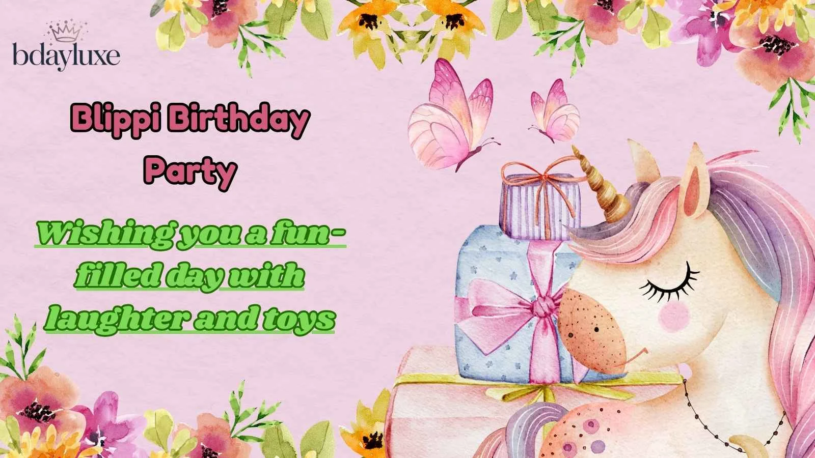 Blippi Birthday Party