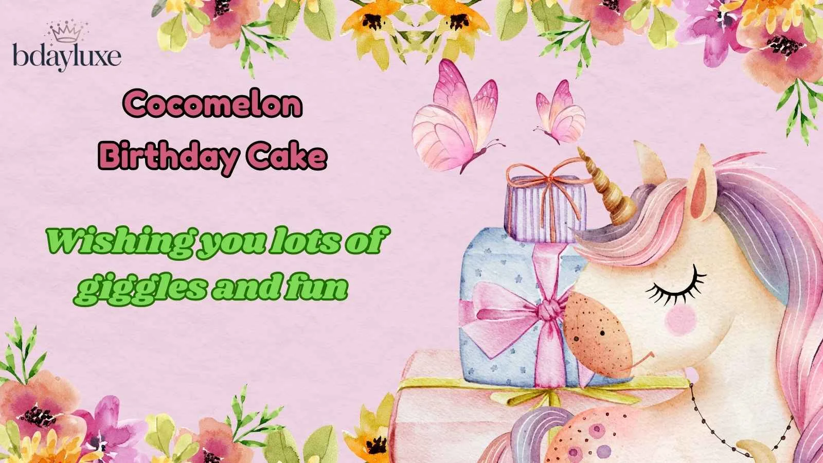 Cocomelon Birthday Cake