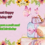 Elegant Happy Birthday GIF