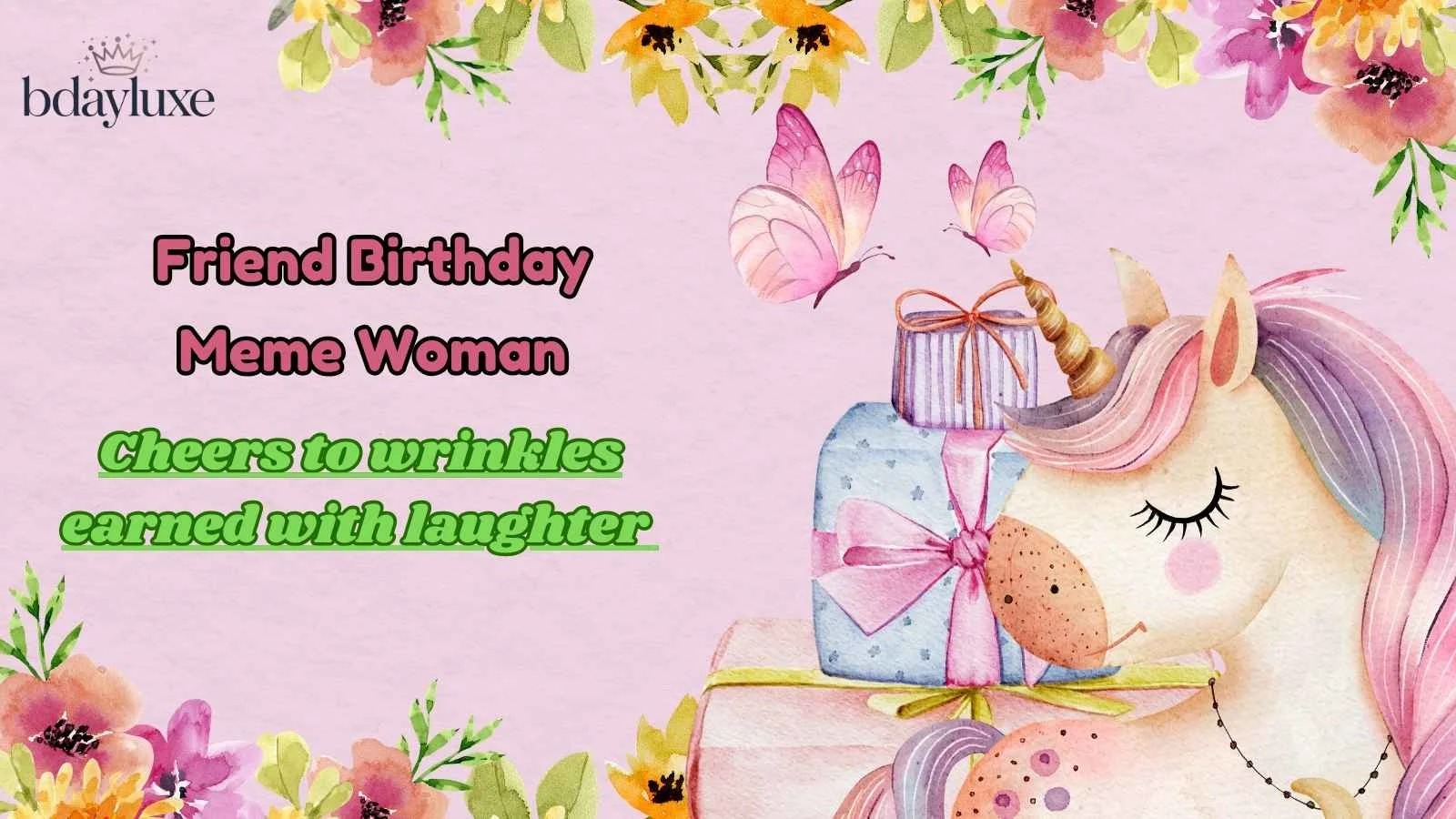 Friend Birthday Meme Woman