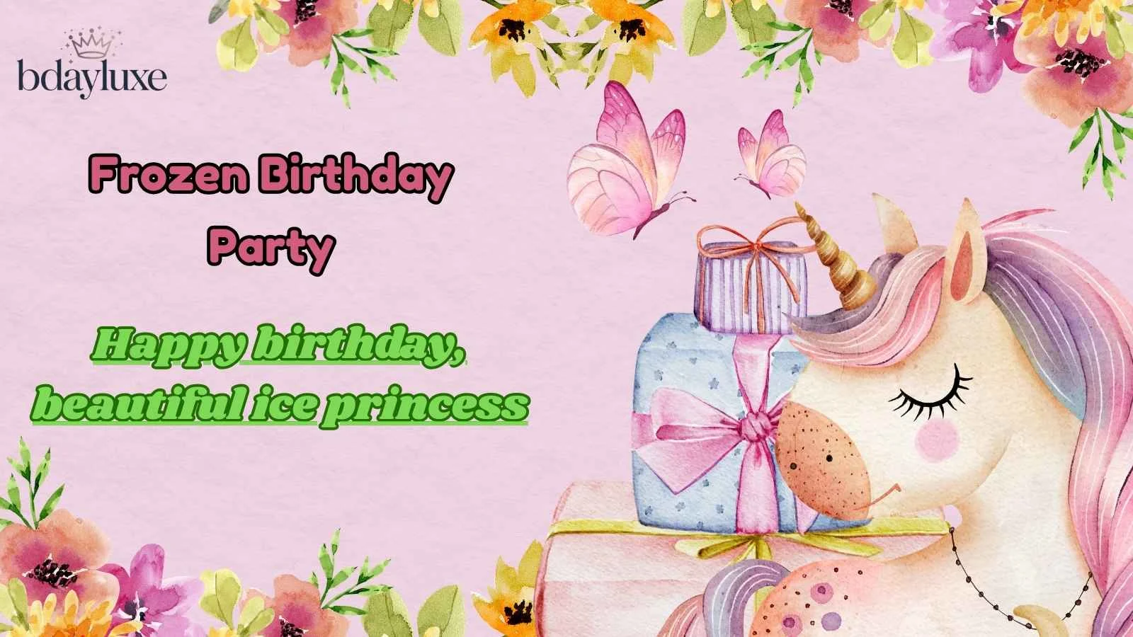 Frozen Birthday Party