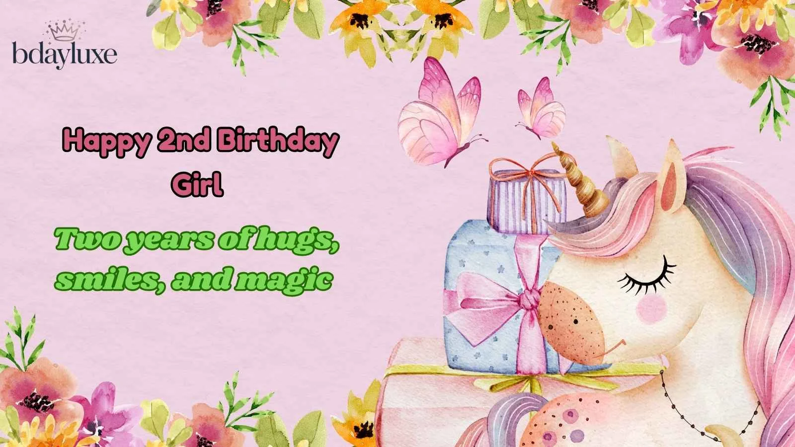 Happy 2nd Birthday Girl