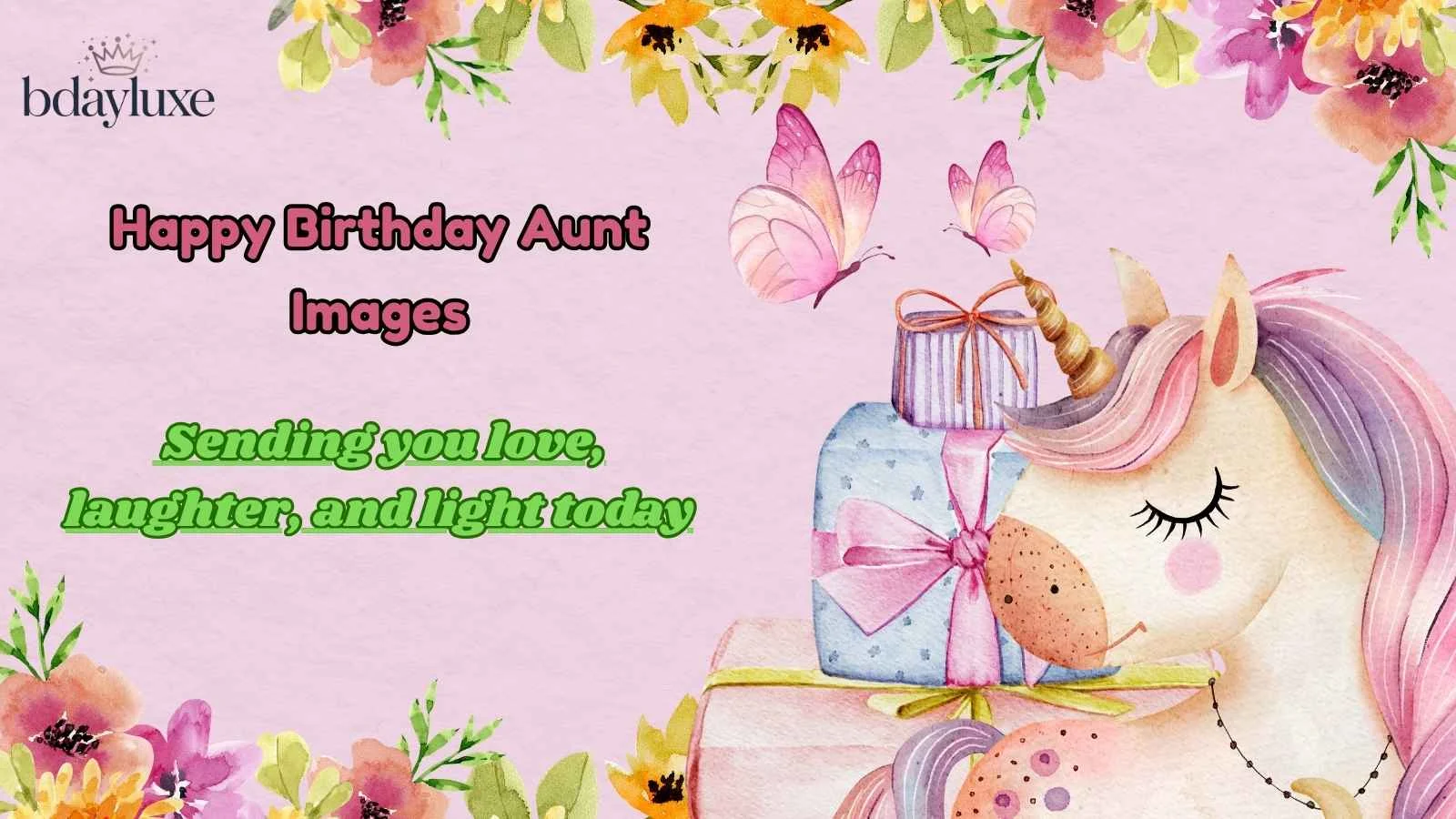 Happy Birthday Aunt Images