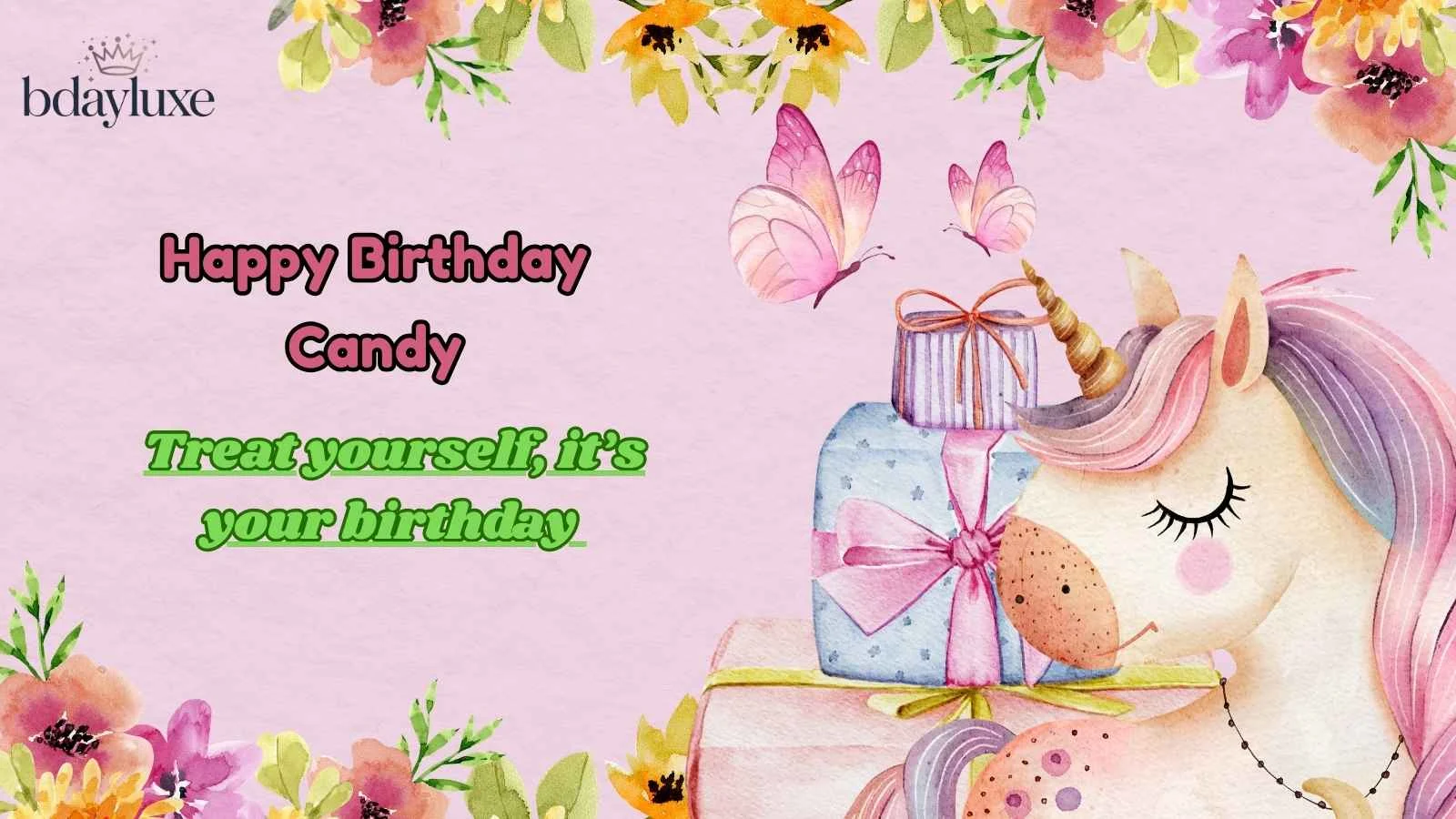 Happy Birthday Candy