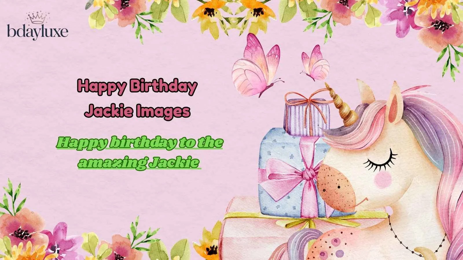 Happy Birthday Jackie Images