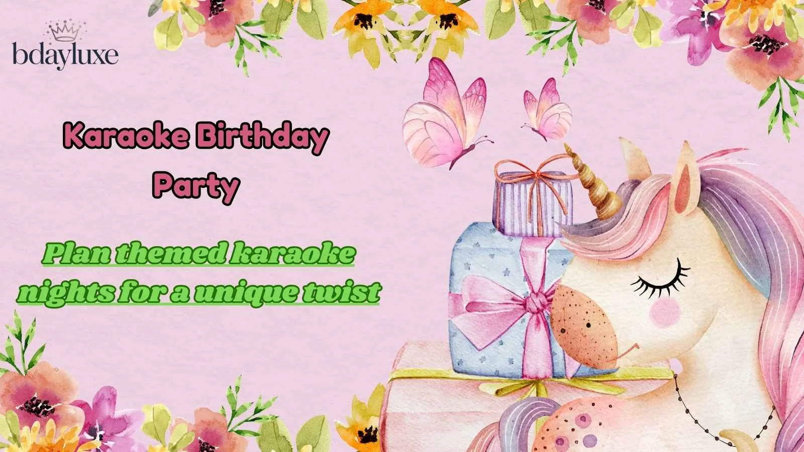 Karaoke Birthday Party