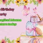 Moana Birthday Party