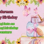 Spiderman Happy Birthday