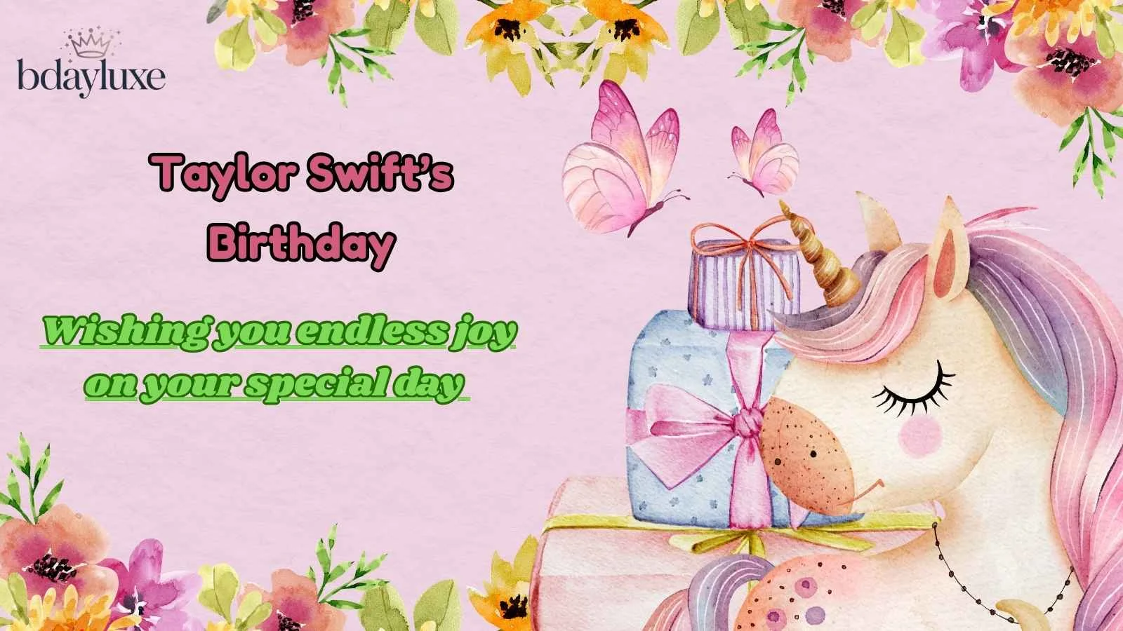 Taylor Swift’s Birthday