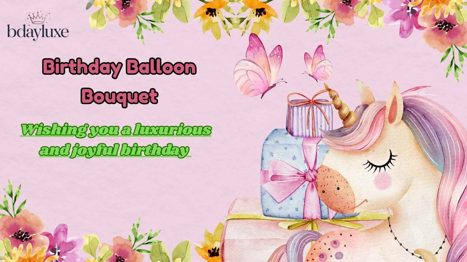 Birthday Balloon Bouquet