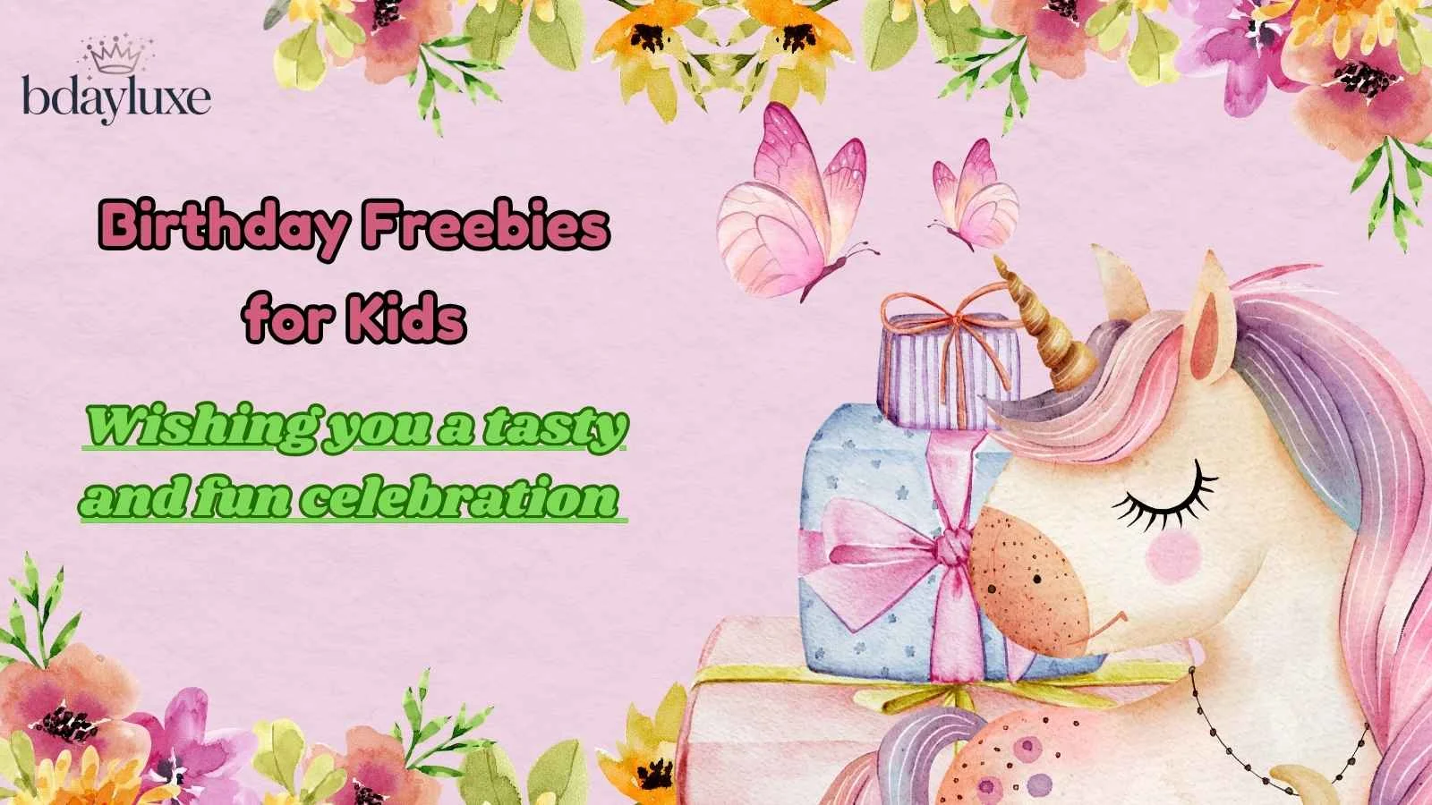 Birthday Freebies for Kids