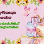 Birthday Message to Coworker