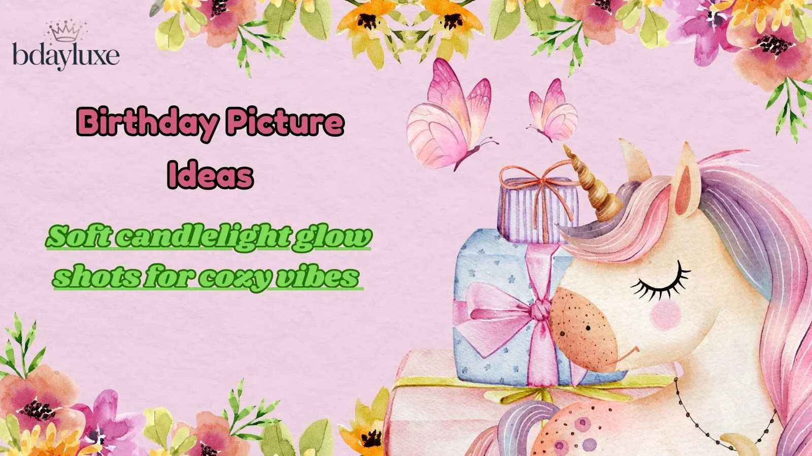 Birthday Picture Ideas