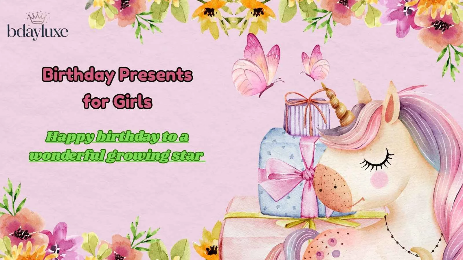 Birthday Presents for Girls