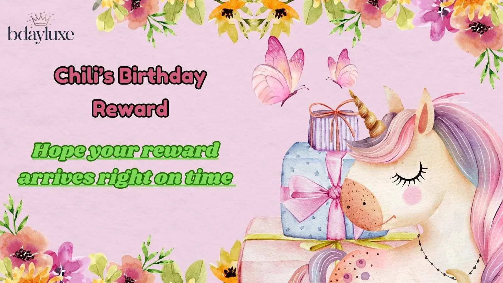 Chili’s Birthday Reward