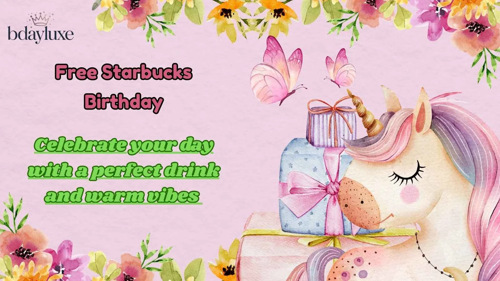 Free Starbucks Birthday
