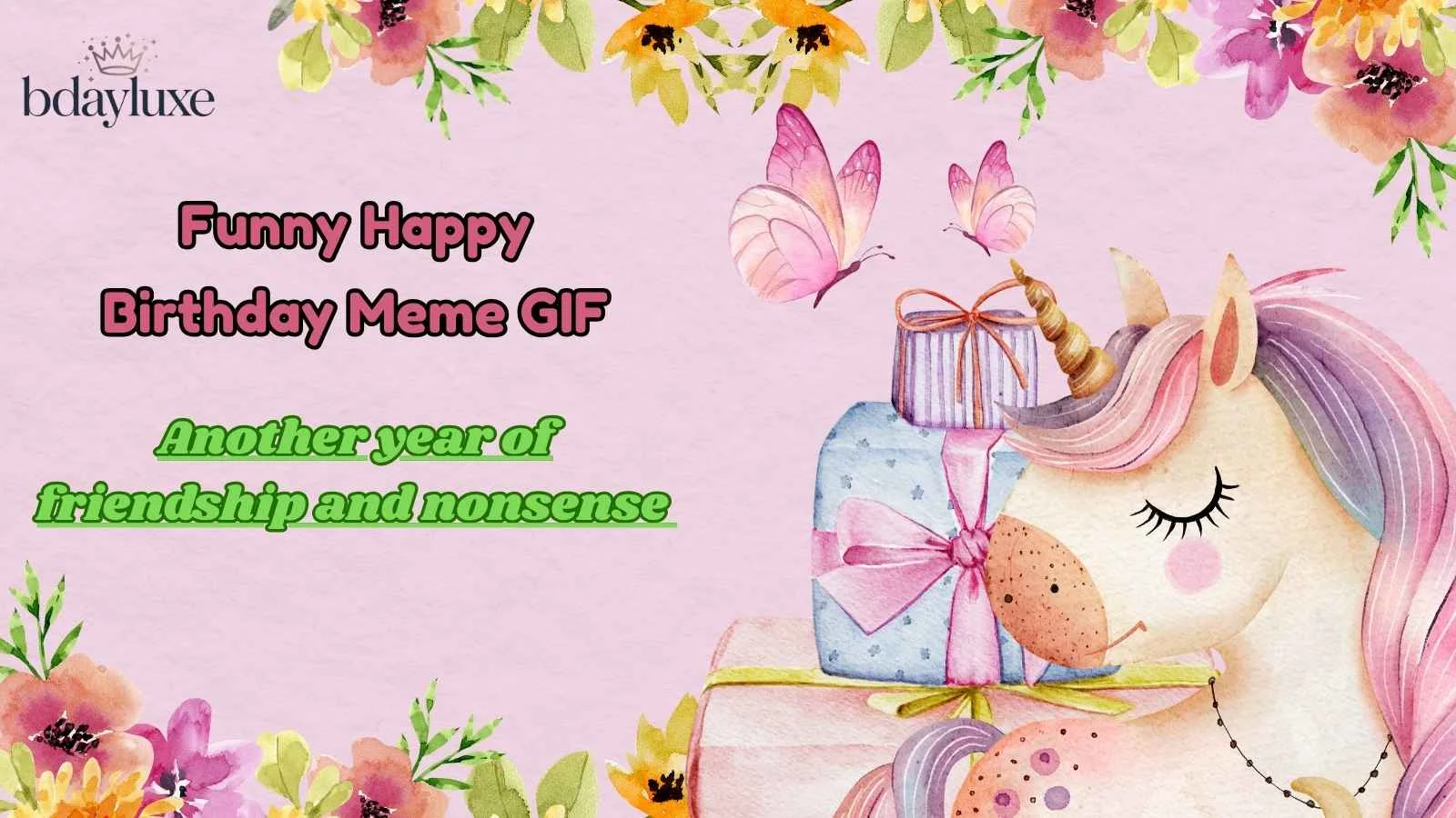 Funny Happy Birthday Meme GIF